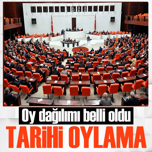TBMM'de tarihi oylama: 467 milletvekili kabul etti