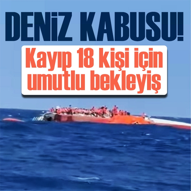 Girne-Taşucu seferinde facia: Kayıp 18 kişi için çalışmalar sürüyor