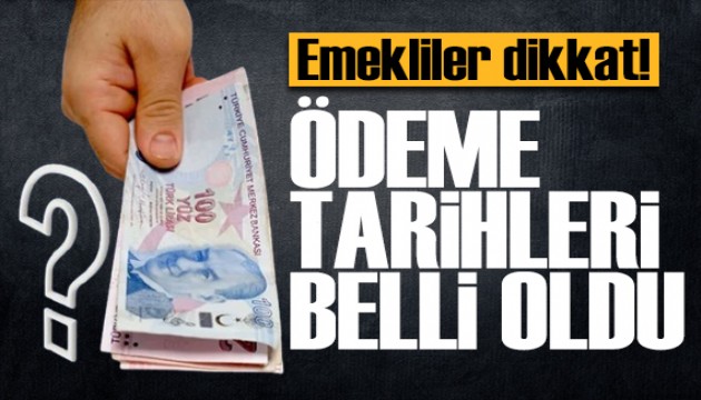 Milyonlarca kişiyi ilgilendiriyor! Bakanlık açıkladı: Ödeme tarihleri belli oldu