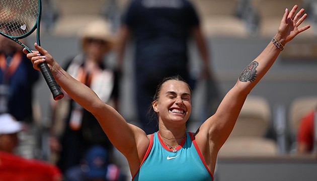 Sabalenka yarı finalde
