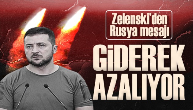 Ukrayna Devlet Başkanı Zelenskiy'den Rusya mesajı