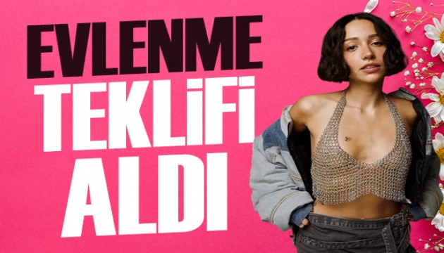 Zeynep Bastık evlilik teklifi aldı