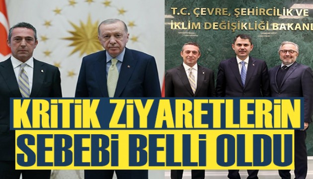 Ali Koç, Cumhurbaşkanı Erdoğan ve Bakan Kurum'la neden görüştü? İşte detaylar...
