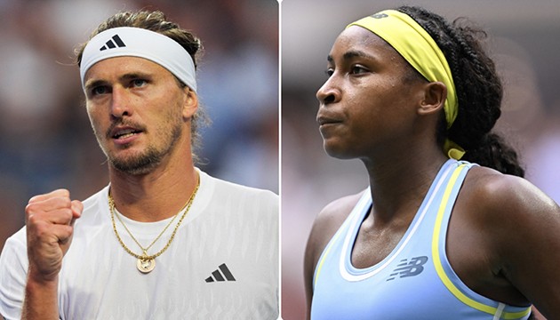 Gauff ve Zverev 2. turda
