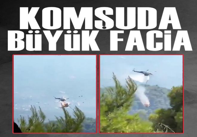 Komşuda büyük facia